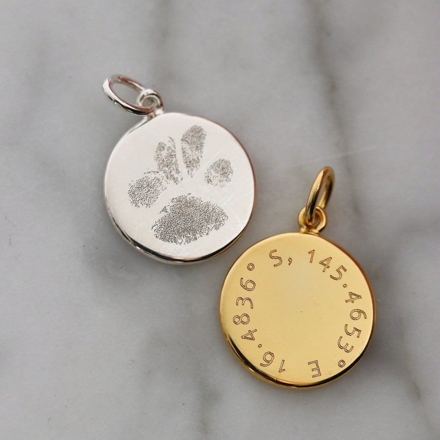 The Paw Print Necklace | Diamond Chain