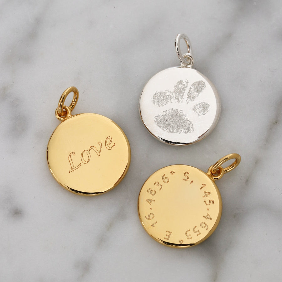 The Paw Print Necklace | Bobble Chain - Deja Marc Jewellery