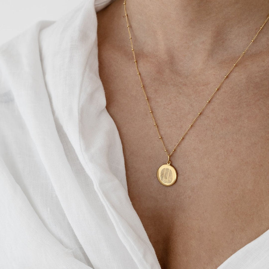 The Trio Fingerprint Necklace | Bobble Chain