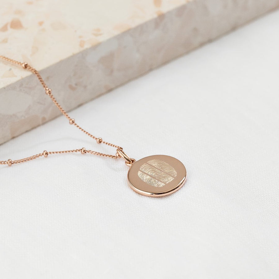 The Trio Fingerprint Necklace | Bobble Chain