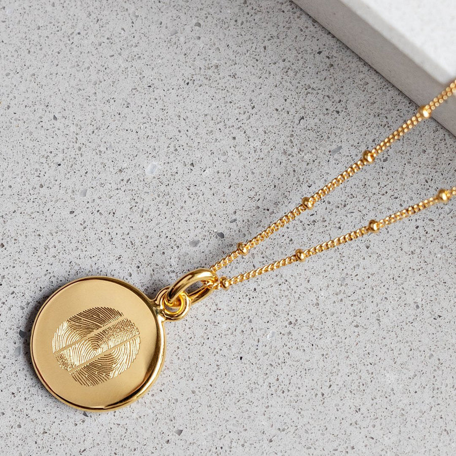 The Trio Fingerprint Necklace | Bobble Chain