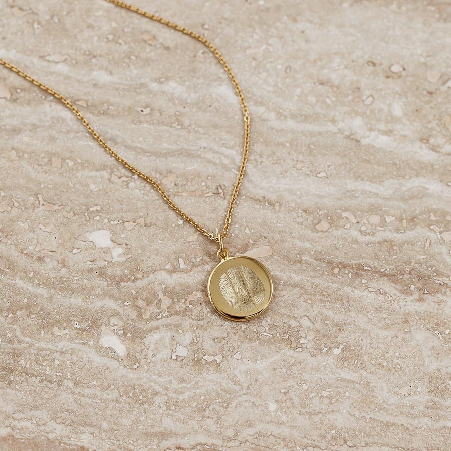 The Trio Fingerprint Necklace | Diamond Chain