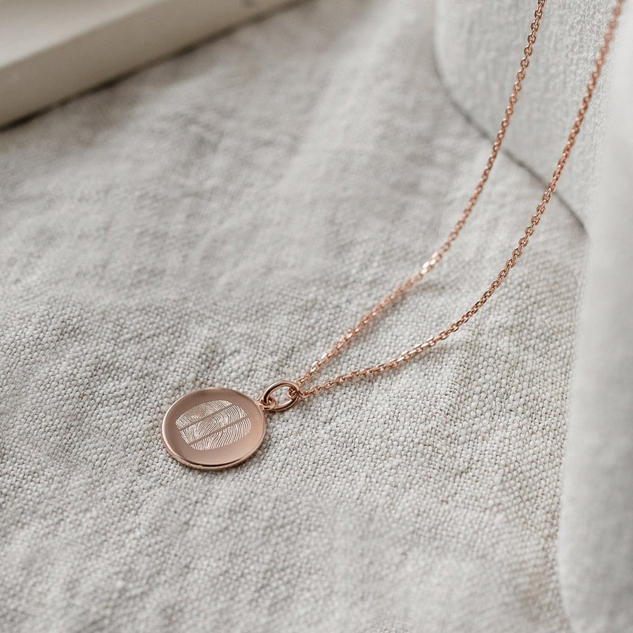 The Trio Fingerprint Necklace | Diamond Chain