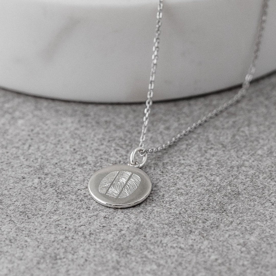 The Trio Fingerprint Necklace | Diamond Chain